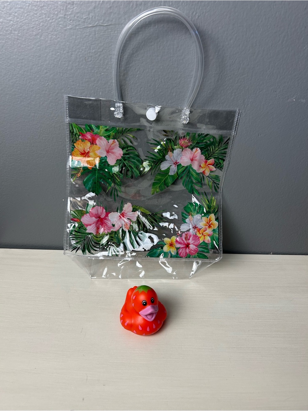 Choice of Duck & Clear Tropical Tote - Picture 2 of 15